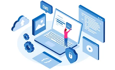 Illustration des composants techniques d’un site web